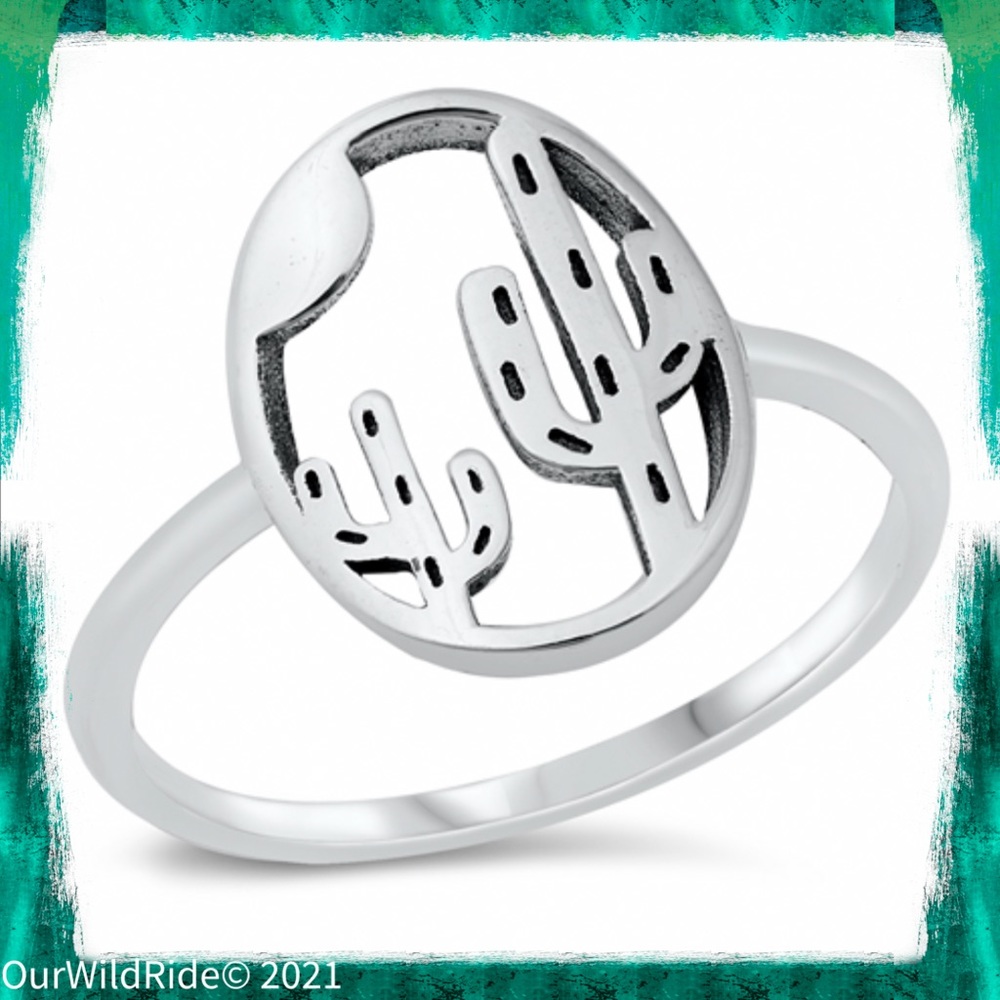 Sterling Silver‎ Saguaro Ring